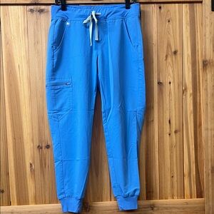Figs Blue Technical Collection Scrubs Pants
